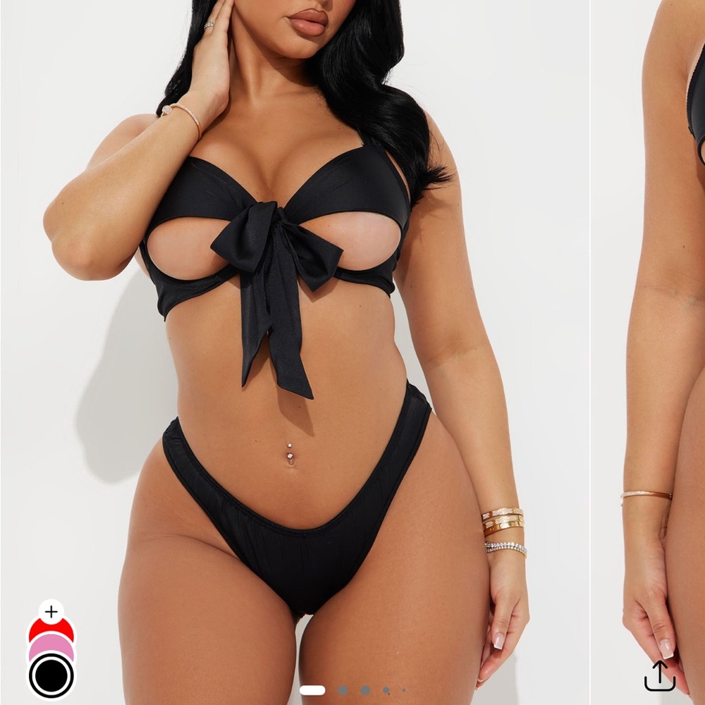XL Black lingerie set Fashion Nova